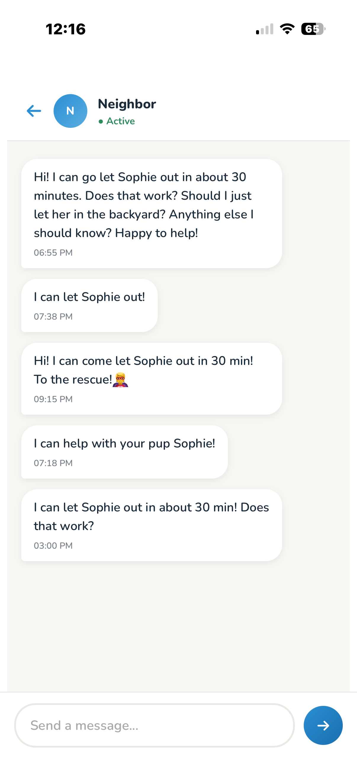 Messages